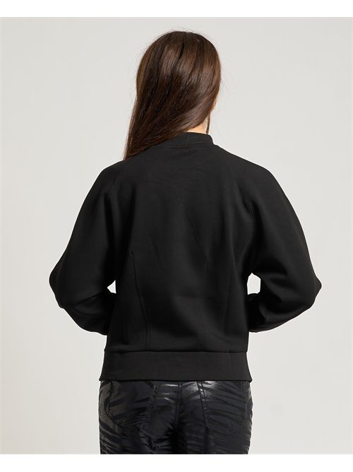 Felpa girocollo donna AX con collo rialzato ARMANI EXCHANGE | XW000804-AF16111UC001